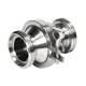 DN10 / 1/2 Threaded Stainless Steel Sanitary Check Valve,Sanitary Swing Check Valve,Sanitary Union Check